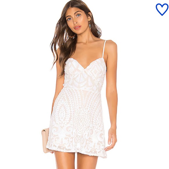 superdown Dresses & Skirts - Superdown Sequin Tiff Midi Dress